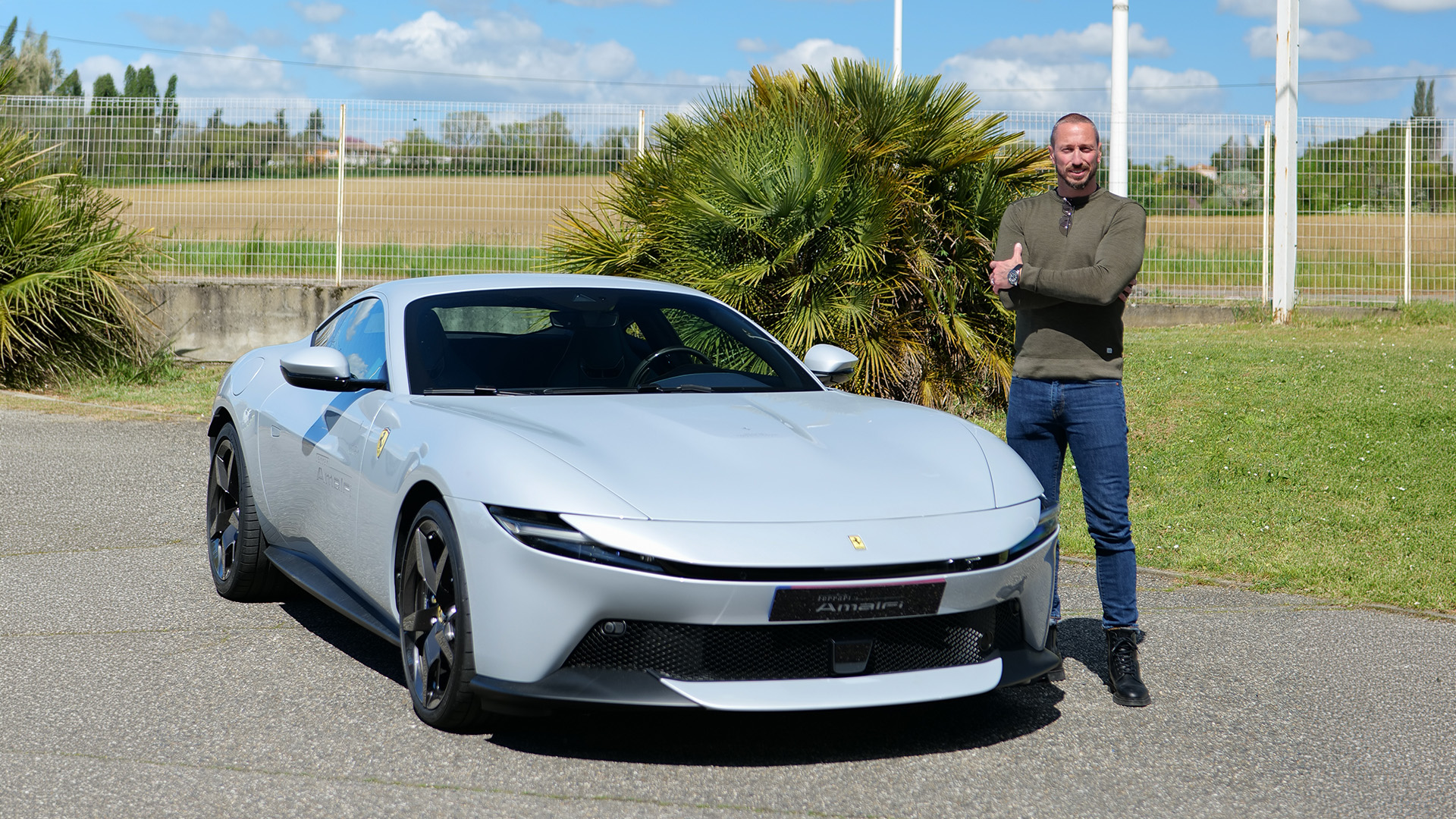 Frédéric Bousquet essaie notre Ferrari Amalfi
